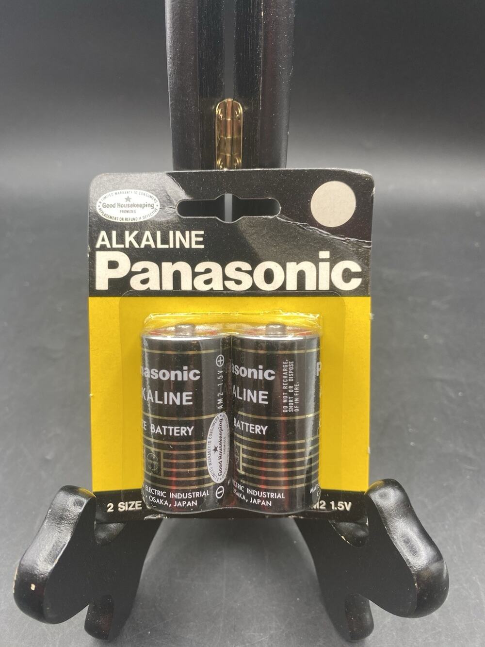 Panasonic Alkaline Size C Batteries 2 Pack Made In Japan Vintage #AM2 N.O.S.